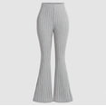 thumbnail image 1 of 4-Pack Solid Color Flared Pants with Elastic Waistband for Kids - Soft Comfortable Playwear for Boys and Girls, 1 of 4