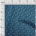 thumbnail image 2 of oneOone Cotton Cambric Blue Fabric Geometric Craft Projects Decor Fabric Printed By The Yard 56 Inch Wide, 2 of 5