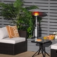 thumbnail image 4 of Costway 13,000BTU Portable Tabletop Patio Heater Stainless Steel Standing Propane Heater, 4 of 10