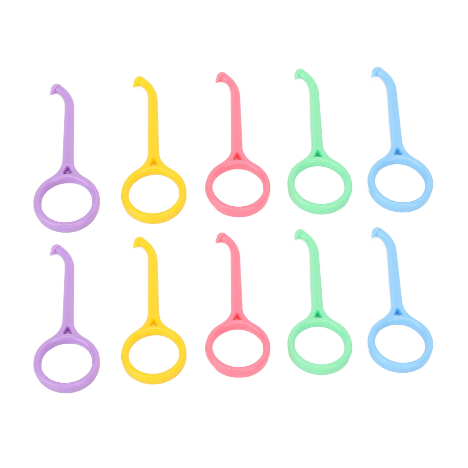 Braces Retainer Remover, Aligner Remover Professional Safe Portable 10pcs Plastic for Daily Oral Care