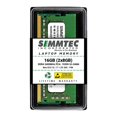 thumbnail image 1 of Simmtec RAM 16GB (2x8GB) DDR4 2400MHz SODIMM PC4-19200 (PC4-2400T) CL17 1.2V Non-ECC SO-DIMM 260 Pin - Laptop, Notebook & AIO Computer Memory Upgrade Kit, 1 of 15