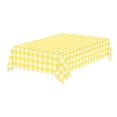 thumbnail image 3 of Penkiiy Plastic Table Cloth Disposable , All-round Protection Stylish And Convenient -thickened 54 X 108in Plaid Plastic Tablecloth Disposable Water Proof And Oil-proof Tablecloth 7 Colors, 3 of 9