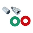 thumbnail image 2 of 3 Sets Cleaning Brush Washer Car Batteries Green Battery Terminal Protector Battery Terminal Washers Automotive Tools Washers Fiber Protector Marine Battery Brush Red Steel Wire, 2 of 2