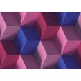 thumbnail image 1 of Ahgly Company Machine Washable Indoor Rectangle Transitional Dark Orchid Purple Area Rugs, 7' x 9', 1 of 7