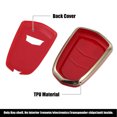 thumbnail image 4 of Unique Bargains Étui de Clé de Voiture avec Télécommande à 5 Boutons, Étui de Clé en TPU, Protecteur Complet Rouge pour Cadillac XT5 2017-2020, 4 of 7