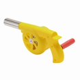 thumbnail image 1 of Almencla Souffleur d'Air pour Barbecue, Souffleur de Souffle pour Gril, Accessoires de Réchaud de Camping, Manivelle pour Barbecue Jaune, 1 of 8