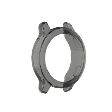 Braveheart Soft TPU Protector Silicone Full Case Cover Replacement for Garmin vivoactive 4 4S Smart Watch, Black