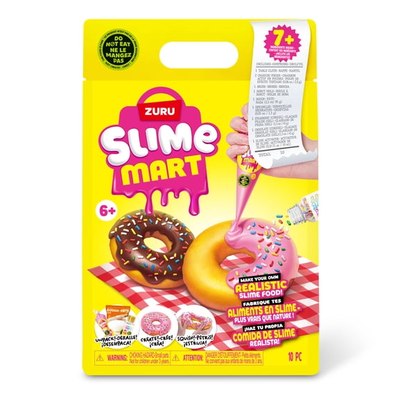 Slime Mart Petit sac de ZURU, jouet composé de slime, arts et travaux manuels pour enfants et adultes-enfants, trousse de fabrication de slime douce.