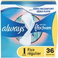 thumbnail image 2 of Always Infinity with FlexFoam Pads for Women, Size 1, Regular Absorbency, with Wings, Unscented, 2 of 19