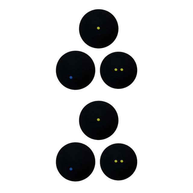 Transemion Multiple Models Available - Mixed Pack Squash Balls Tube Packing Blue Dot Training Squash Balls blue dot + single 2Set