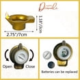 thumbnail image 2 of Diwa Li Or Lampe à Huile Sans Flamme à Détection d'Eau à DEL Forme Chauffe-Plat pour la Maison, 2 of 3