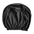 thumbnail image 2 of Siruishop Ottoman Cover Removable Solid Color Foot Stool Cover for Bedroom Living Room Black, 2 of 8