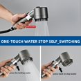 thumbnail image 3 of Shower Head High Pressure with Handheld High Pressure Shower Filter Head for Hard Water Showerhead Black, 3 of 5