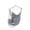 Light Gray, variant on S SERENABLE Hammock Chair Bohemian Comfortable Hanging Rope Swing for Outside Porch Deck Black