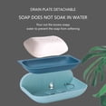 thumbnail image 2 of CEHVOM Soap Dish Punch-Free Wall-Mounted Creative Soap Dish Rack Home Box Clearance, 2 of 4