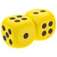 thumbnail image 1 of 2pcs Large EVA Dices Game Prop Dices Portable Party Dices Props Party Plaything, 1 of 8