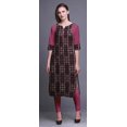 thumbnail image 2 of Bimba Tunique Droite en Coton pour Femmes, Kurta Imprimée, Tenue d'Été, Kurti pour Dames - Très Petit, 2 of 6