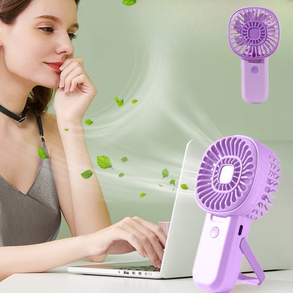 Boovnll Handheld Turbo Fan Usb Rechargeable Silent Student Dormitory Office Portable Wind Turbine Fan