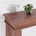 thumbnail image 2 of 54 Inch Long Console Table – Wooden Entryway Table with 2 Drawers & Open Storage Shelf, Sofa Table Behind Couch, Farmhouse Style Entryway & Hallway Organizer for Living Room, 2 of 5