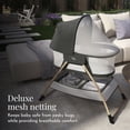 thumbnail image 4 of Evolur Cozy Dreamer Bassinet, Black, 4 of 6