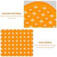 thumbnail image 3 of Miangastore Doublure Antiadhésive Résistante à la Chaleur pour Friteuse à Air Chaud Orange 1 Pce 7.5x7.5x0.2in, 3 of 8