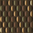 thumbnail image 1 of Ahgly Company Tapis d'Intérieur Lavable en Machine Carré Transitionnel Chêne Brun, 7 Pieds Carré, 1 of 7