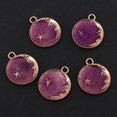 thumbnail image 4 of 5Pcs /Set DIY Findings Moon Drip Charm Necklace Bracelet Earrings, 4 of 8