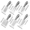 thumbnail image 3 of Oleegame 1PC Kitchen Utensils Set Six Piece Stainless Steel Cheese Set Cheesecake Fork Sharp Cutter Multifunctional Suitable For Baking Tools Silver, 3 of 9