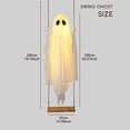 thumbnail image 2 of RKSTN Décorations d'Halloween Ghost Hanging Décoration Extérieure d'Halloween, 2 of 6