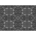 thumbnail image 1 of Ahgly Company Machine Washable Indoor Rectangle Transitional Platinum Gray Area Rugs, 6' x 9', 1 of 7