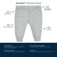 thumbnail image 3 of CHOK Baby Girls Essential Pants  4-Pack  (Newborn - 24 Months), 3 of 7