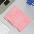 thumbnail image 5 of Meitianfacai Coil Planner 2025 Weekly Planner Diary A5 Taped Notebook Book, Pink, 5 of 5