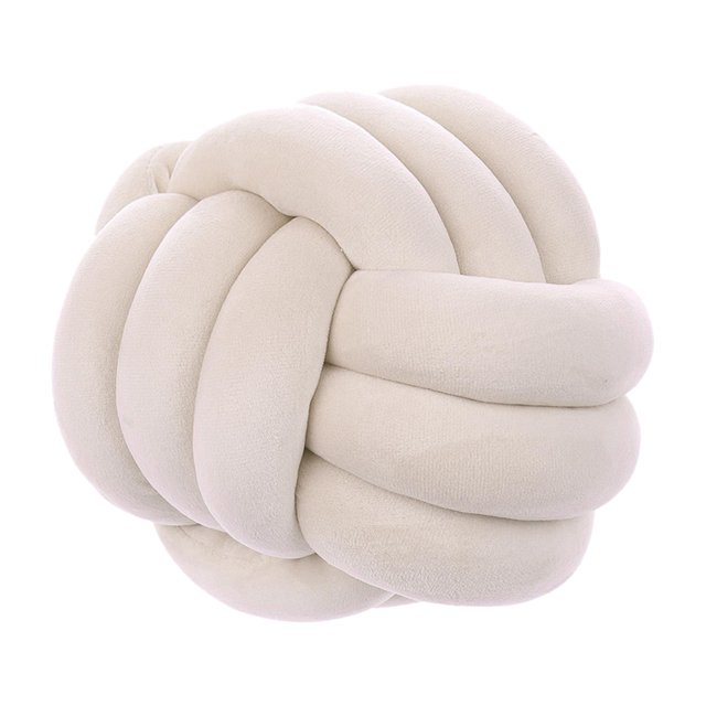 Abbracc Chunky Yarn Crocheting Dia 5cm for Macrame Decorations Tapestry Beige
