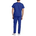 thumbnail image 4 of Adar Mens Medical Scrubs Set Medical Uniforms - Roomy Fit (30 Colors), 4 of 7