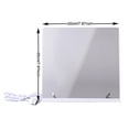 thumbnail image 3 of 7 Color LED Light Up Doodle Drawing Board With Stand Acrylic Memo Panel 4 Modes For Kids Adults Bedroom, 3 of 9