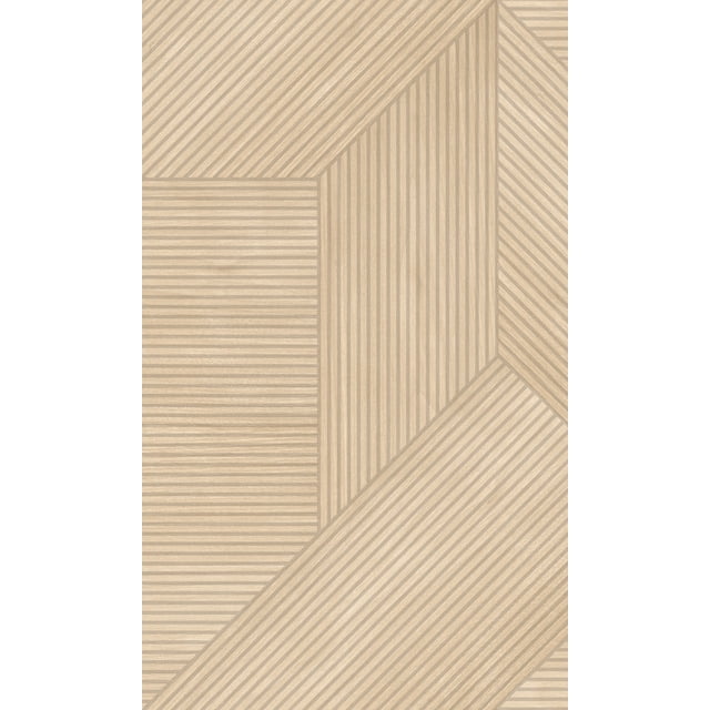 Papier Peint à Panneaux de Bois Géométriques Naturels R8191