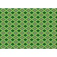 thumbnail image 1 of Ahgly Tapis Rectangulaire Lavable en Machine Vert Transitionnel, 4 Pieds x 6 Pieds, 1 of 7