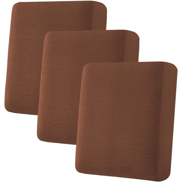 Super Stretch Stylish Cushions Covers/Furniture Cover Spandex Jacquard Small Checked Pattern Super Soft Slipcover Washable Individual