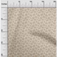 thumbnail image 2 of oneOone Rayon Light Brown Fabric Toile Sewing Material Print Fabric By The Yard 56 Inch Wide, 2 of 4