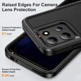 thumbnail image 5 of [PST] Motorola Moto G 5G 2025 Étui Protecteur Rigide, Antichute à Trois Couches Antichoc Robuste Étui Protecteur Rigide, 5 of 5