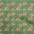 thumbnail image 1 of oneOone Velvet Green Fabric Asian Suzani Craft Projects Decor Fabric Printed By The Yard 58 Inch Wide, 1 of 5