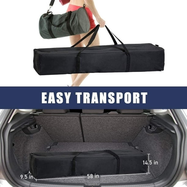 Sac De Transport Pour Tente 210 Cm – Tissu Oxford 600D, Doublure PVC Imperméable, Poignées Rembourrées, Fermeture éclair Double – Pour Poteaux, Hamac, Trépied Ou Canne