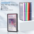 thumbnail image 2 of DiaoTu PSA Slab Bumper Case, Metal Graded Cards Slab Magnetic Protector for 35pt PSA/CGC/CCIC Graded Cards|Scratch Resistant | Stackable | UV Resistant | RED, 2 of 5