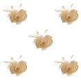 thumbnail image 2 of mmirethe Lady Fascinators Hat Adding Touch Of Glamour To Any Occasion Large Variety coffee 5Set, 2 of 6