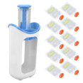 thumbnail image 3 of Baby Puree Maker Baby Food Masher Baby Food Processor Baby Food Maker Baby Puree Maker Efficient Easy Operation Easy To Clean Durable Safe Healthy Manual Baby Food BlenderBlue, 3 of 8