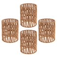 thumbnail image 3 of 4x Woven Pendant Lamp Shade Chandelier Lamp Shade Bulb Guard Hanging Light Cover, 3 of 8