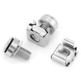 thumbnail image 3 of Captive Nut, 20pcs Cage Nut Mounting Screw   Cabinet Rack Screws Assortment Kit For Mount Server Shelves M5 M6x16 20 M5x20, Captive Nuts, 3 of 8