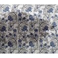 thumbnail image 4 of oneOone Viscose Chiffon Fabric Leaves & Floral Block Print Fabric By The Yard 42 Inch Wide, 4 of 4