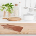 thumbnail image 3 of IH Casa Decor Acacia Wood Rect. Serving Board On Stand, 3 of 4