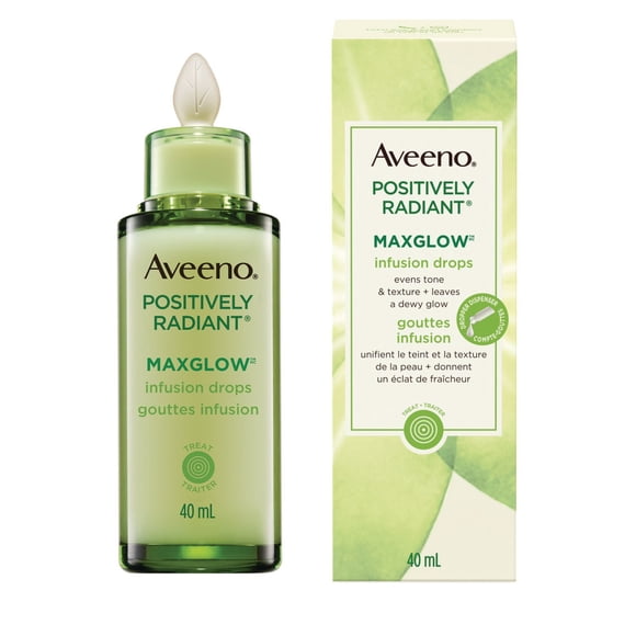 Aveeno MaxGlow, Gouttes Infusion, Sérum, 40mL